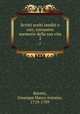 Scritti scelti inediti o rari; connuove memorie della sua vita. 2, Baretti, Giuseppe Marco Antonio, 1719-1789 