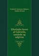 Efterladte breve af Gabrielis, samlede og udgivne, Frederik Christian Sibbern 