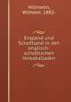 England und Schottland in den englisch-schottischen Volksballaden, Hillmann, Wilhelm, 1882- 