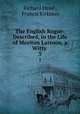 The English Rogue: Described, in the Life of Meriton Latroon, a Witty .. 3, Richard Head , Francis Kirkman 