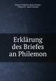 Erklarung des Briefes an Philemon, Johann Friedrich Ignaz Demme, Johann Fr . Ignaz Demme 
