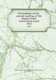 Proceedings of the . annual meeting of the Baptist State Convention serial. 1853, Baptist State Convention of North Carolina,Pasteur, John I 