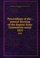 Proceedings of the . annual meeting of the Baptist State Convention serial. 1855, Baptist State Convention of North Carolina,Pasteur, John I 