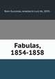 Fabulas, 1854-1858, Bom-Successo, Anastacio Luiz do, 1833- 