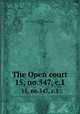 The Open court. 15, no.547, c.1, Paul Carus 