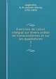 Exercices de calcul integral sur divers ordres de transcendantes et sur les quadratures. 1, Legendre, A. M. (Adrien Marie), 1752-1833 