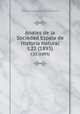 Anales de la Sociedad Espala de Historia Natural. t.22 (1893), Sociedad Espala de Historia Natural 
