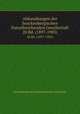 Abhandlungen der Senckenbergischen Naturforschenden Gesellschaft. 20.Bd. (1897-1903), Senckenbergische Naturforschende Gesellschaft 