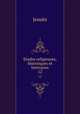 Etudes religieuses, historiques et littraires. 12, Jesuits 