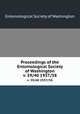 Proceedings of the Entomological Society of Washington. v. 39/40 1937/38, Entomological Society of Washington 