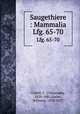 Saugethiere : Mammalia. Lfg. 65-70, Giebel, C. (Christoph), 1820-1881,Leche, Wilhelm, 1850-1927 