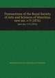Transactions of the Royal Society of Arts and Sciences of Mauritius. new ser.:v.9 (1876), Royal Society of Arts and Sciences of Mauritius 
