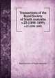 Transactions of the Royal Society of South Australia. v.23 (1898-1899), Royal Society of South Australia 