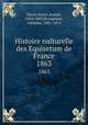Histoire nalturelle des Equisetum de France. 1863, Duval-Jouve, Joseph, 1810-1883,Brongniart, Adolphe, 1801-1876 