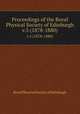 Proceedings of the Royal Physical Society of Edinburgh. v.5 (1878-1880), Royal Physical Society of Edinburgh 