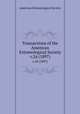 Transactions of the American Entomological Society. v.24 (1897), American Entomological Society 