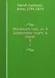 Mordaunt hall; or, A September night. A novel. 3, Marsh-Caldwell, Anne, 1791-1874 
