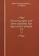 Forschungen auf dem Gebiete der Agricultur-physik. 14, Martin Ewald Wollny , E. Wollny 