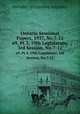 Ontario Sessional Papers, 1937, No.7-12. 69, Pt.3, 19th Legislature, 3rd Session, No.7-12, Ontario. Legislative Assembly 