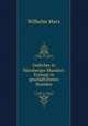 Gedichte in Nurnberger Mundart: Erzeugt in geschaftsfreien Stunden, Wilhelm Marx 