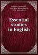 Essential studies in English, Robbins, Carolyn M., 1864-,Row, Robert Keable, 1858- joint author 