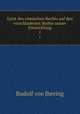Geist des rmischen Rechts auf den verschiedenen Stufen seiner Entwicklung. 1, Rudolf von Jhering 