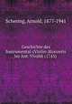 Geschichte des Instrumental-(Violin-)Konzerts bis Ant. Vivaldi (1743), Schering, Arnold, 1877-1941 