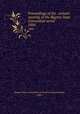 Proceedings of the . annual meeting of the Baptist State Convention serial. 1884, Baptist State Convention of North Carolina,Pasteur, John I 