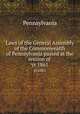 Laws of the General Assembly of the Commonwealth of Pennsylvania passed at the session of . yr.1861, Pennsylvania 