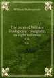 The plays of William Shakspeare : complete, in eight volumes. v.6, Уильям Шекспир 