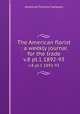 The American florist : a weekly journal for the trade. v.8 pt.1 1892-93, American Florists Company 