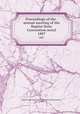 Proceedings of the . annual meeting of the Baptist State Convention serial. 1887, Baptist State Convention of North Carolina,Pasteur, John I 