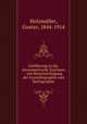 Einfuhrung in das stereometrische Zeichnen : mit Berucksichtigung der Krystallographie und Kartographie, Gustav Holzmuller 