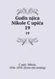 Godisnjica Nikole Cupica. 19, 