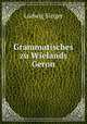 Grammatisches zu Wielands Geron, Ludwig Singer 