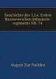 Geschichte des 1.i.e. Ersten Hannoverschen Infanterie-regiments NR. 74 ., August Zur Nedden 