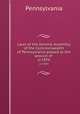 Laws of the General Assembly of the Commonwealth of Pennsylvania passed at the session of . yr.1856, Pennsylvania 