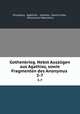 Gothenkrieg. Nebst Auszgen aus Agathias, sowie Fragmenten des Anonymus .. 5-7, Procopius, Agathias , Joannes, David Coste , Anonymus Valesianus 