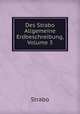 Des Strabo Allgemeine Erdbeschreibung, Volume 3, Strabo 
