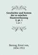 Geschichte und System der romischen Staatsverfassung. 2, pt. 1, Herzog, Ernst von, 1834-1912 