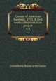 Census of American business: 1933. A civil works administration project.. v.4, United States. Bureau of the Census 