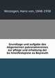 Grundlage und aufgabe des Allgemeinen patronatvereines zur pflege und erhaltung der bu?hnenfestspiele zu Bayreuth, Wolzogen, Hans von, 1848-1938 