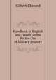 Handbook of English and French Terms for the Use of Military Aviators, Gilbert Chinard 