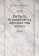 De Taciti in componenda Agricolae vita consilio, Johann Fischer 