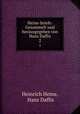 Heine-briefe: Gesammelt und herausgegeben von Hans Daffis. 2, Heinrich Heine, Hans Daffis 
