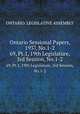 Ontario Sessional Papers, 1937, No.1-2. 69, Pt.1, 19th Legislature, 3rd Session, No.1-2, Ontario. Legislative Assembly 