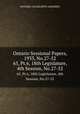 Ontario Sessional Papers, 1933, No.27-52. 65, Pt.6, 18th Legislature, 4th Session, No.27-52, Ontario. Legislative Assembly 