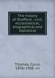 The history of Shefford : civil, ecclesiastical, biographical and statistical, Thomas, Cyrus, 1836-1908. cn 