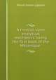 A treatise upon analytical mechanics: being the first book of the Mecanique ., Laplace Pierre Simon 