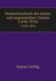 Handwrterbuch der reinen und angewandten Chemie. 3 (FAC-HYS), Liebig Justus 